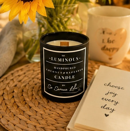 So Luminous Candle - Uplifting Citrus Natural Wax Candle