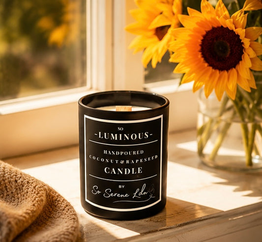 So Luminous Candle - Uplifting Citrus Natural Wax Candle