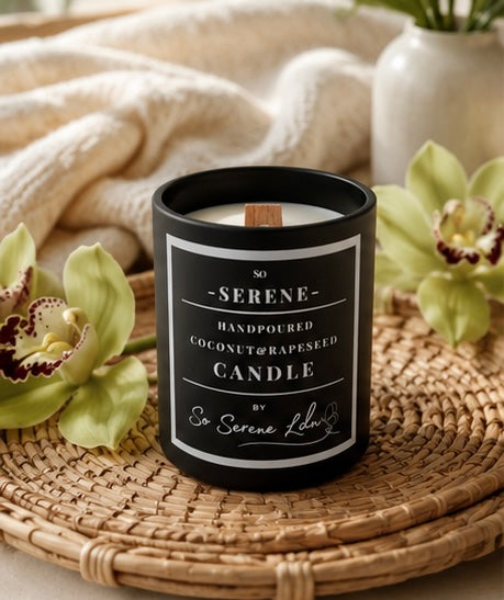 So Serene - Calming Floral Natural Wax Candle