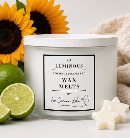 So Luminous - Natural Wax Melts – Essential Oil Home Fragrance