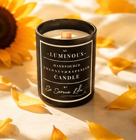 So Luminous Candle - Uplifting Citrus Natural Wax Candle