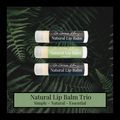 Natural Lip Balm Trio