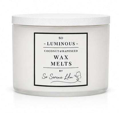 So Luminous - Natural Wax Melts – Essential Oil Home Fragrance