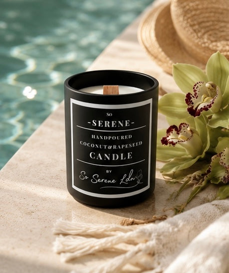 So Serene - Calming Floral Natural Wax Candle