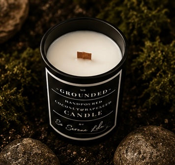 So Grounded - Warm Woody Natural Wax Candle