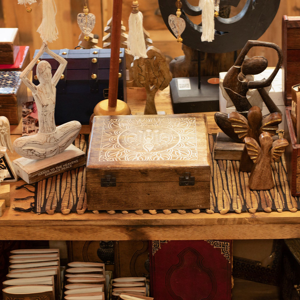 Extra Large Mango Box  - Moon Phase Goddess