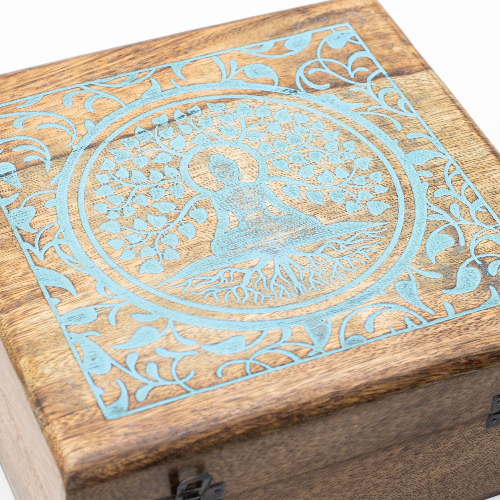 Extra Large Mango Box  - Buddha Bodhi Tree