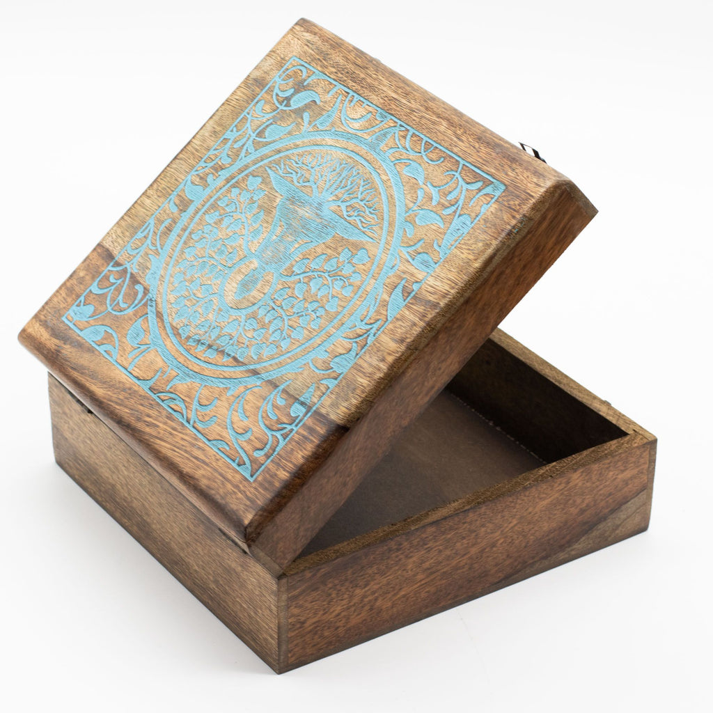 Extra Large Mango Box  - Buddha Bodhi Tree