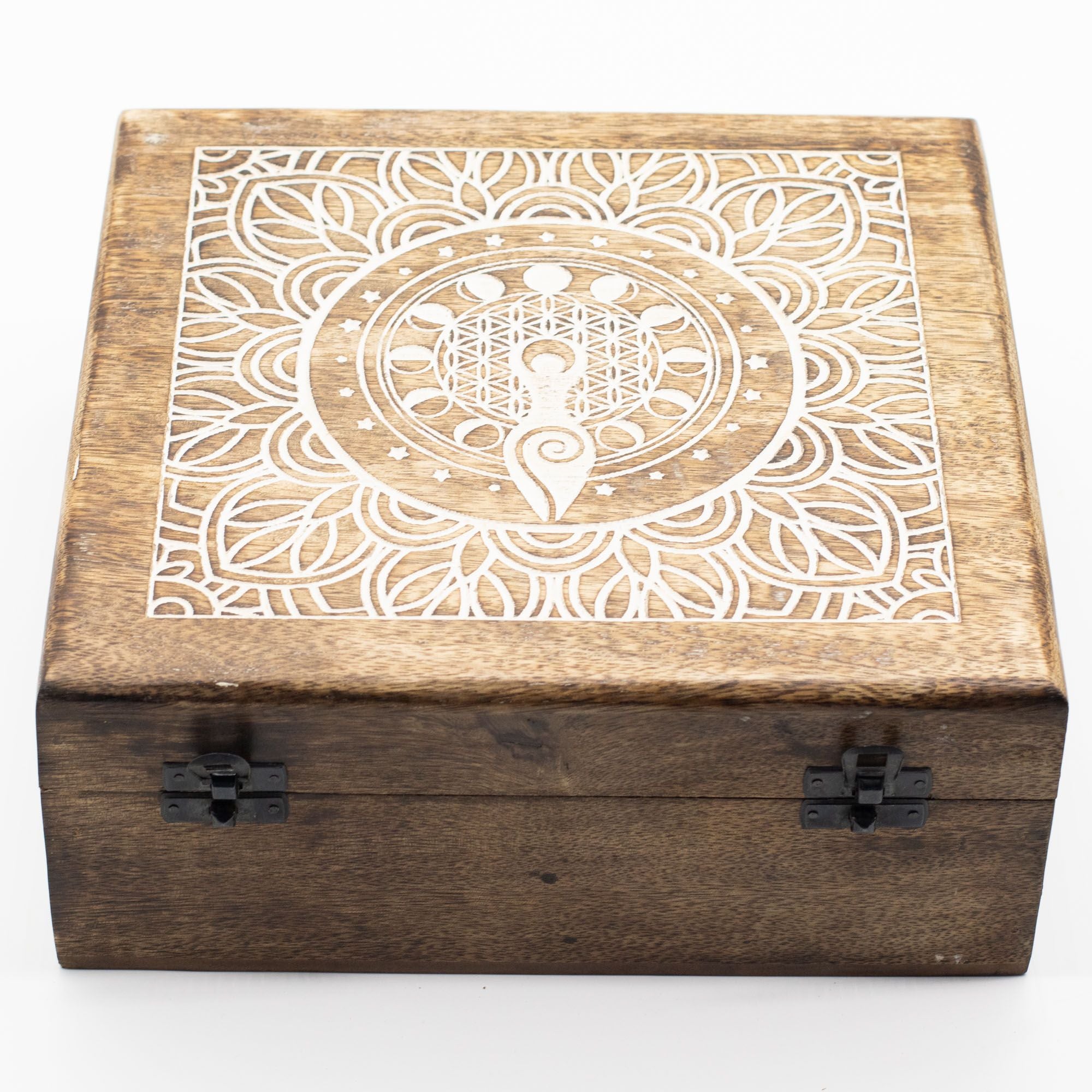 Extra Large Mango Box  - Moon Phase Goddess