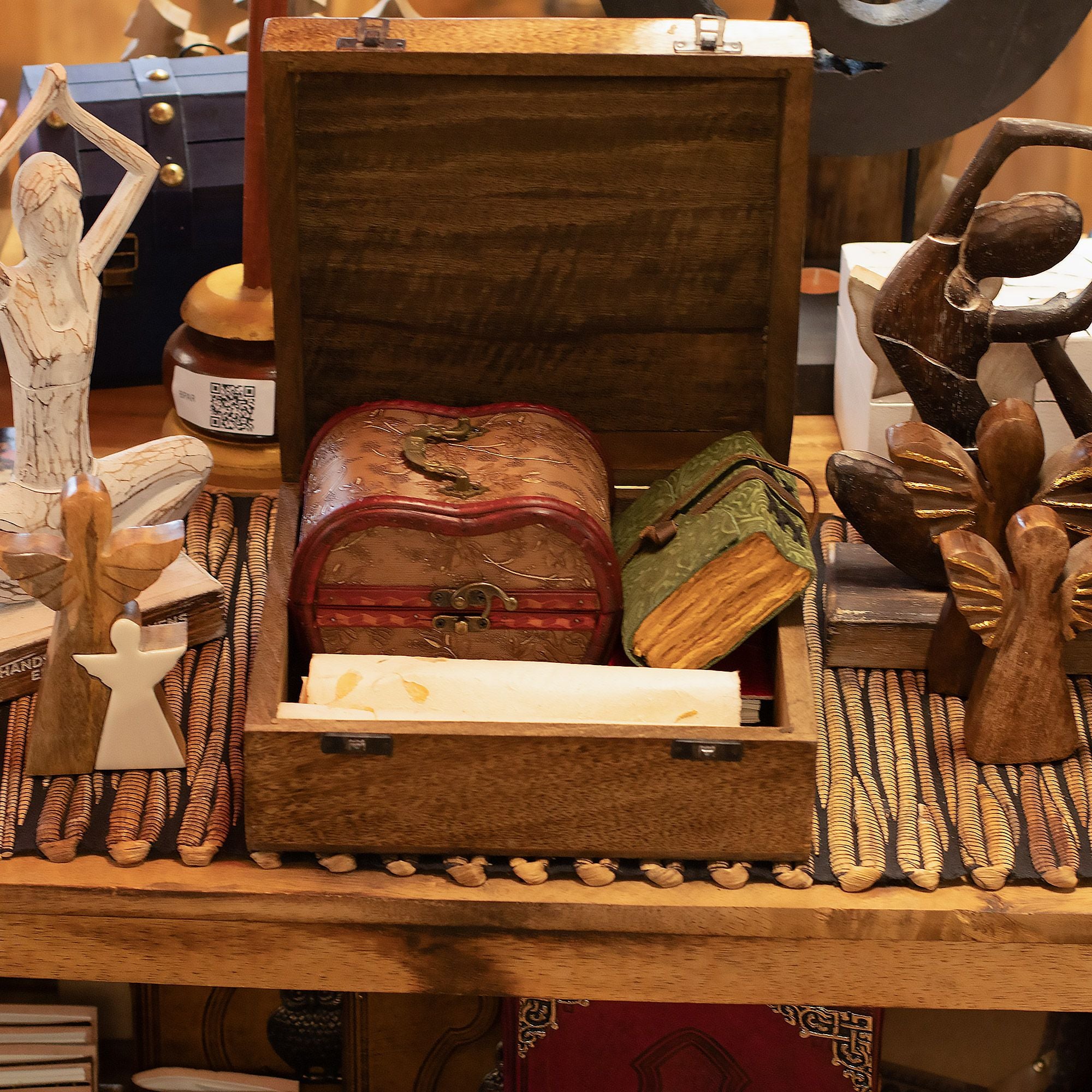 Extra Large Mango Box  - Buddha Bodhi Tree